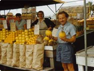 a young Alfred Vogel holding fresh fruit a young Alfred Vogel holding fresh fruit
