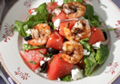 Tiger Prawn and Watermelon Salad